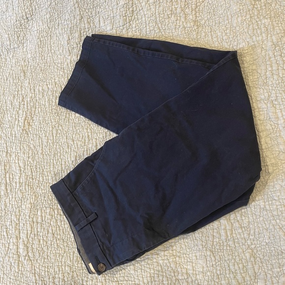 Men's Navy Pants - Picture 1 of 4